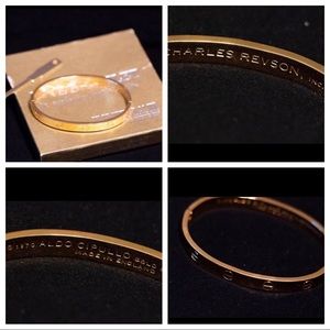Charles Revson 18k Aldo Cipullo Love bracelet